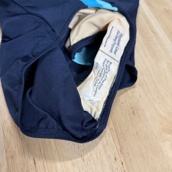 Miraclesuit NWT Spectra Trilogy One Piece Swimsuit Colorblock Size 16 Blue Black - Picture 11 of 11